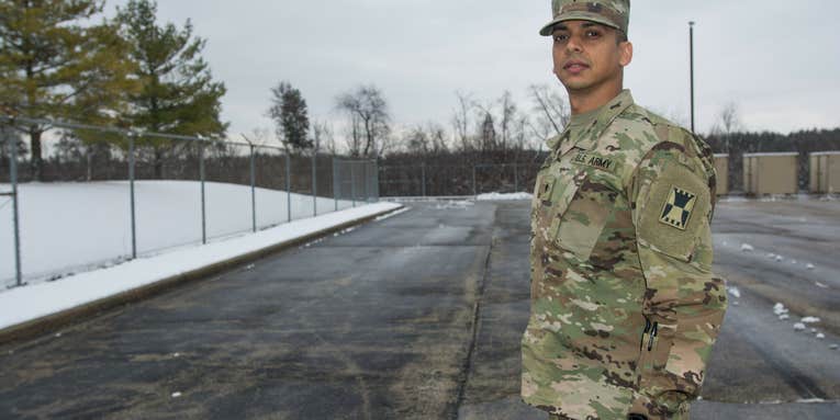 The path from immigrant, to soldier, to officer