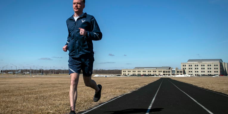 The new Air Force fitness test will feature walking instead of running and modified push-ups