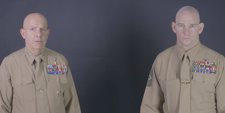 Top Marine leaders look like they’ve been taken hostage in this new video