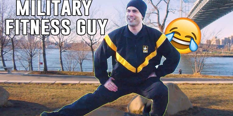 Here is every bad ‘fitness guy’ you’ll meet in the military