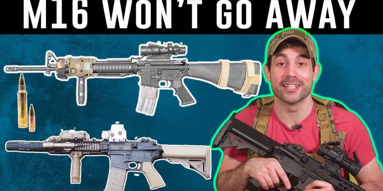 Why the M16 rifle refuses to go away