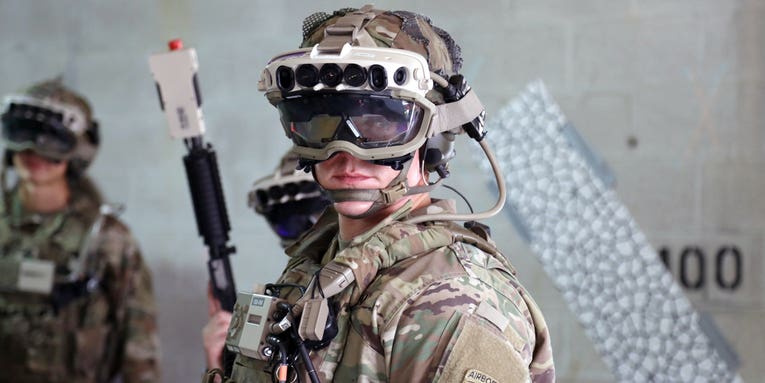 Soldiers are one step closer to having a heads up display plucked straight out of science fiction