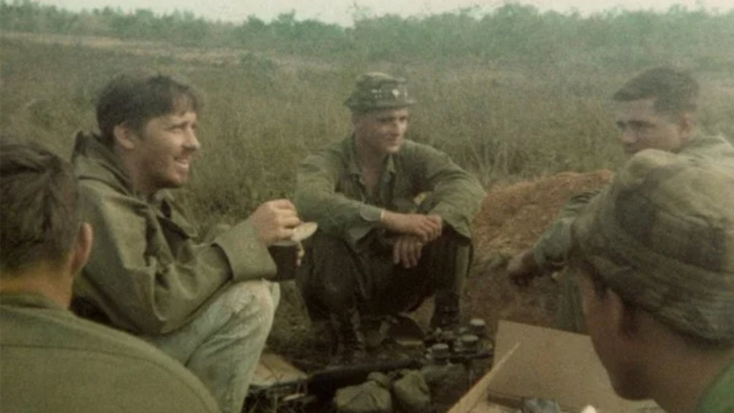 Chick Donohue delivering beer to soldiers in Vietnam. (Photo courtesy of Chick Donohue)