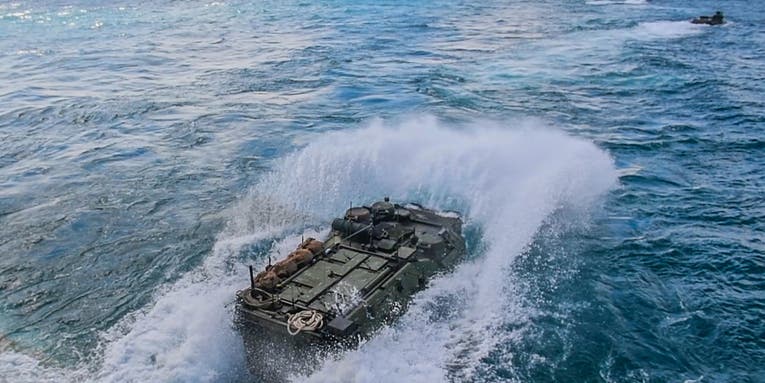 The Marine Corps is offloading some of its decades-old amphibious vehicles onto Greece