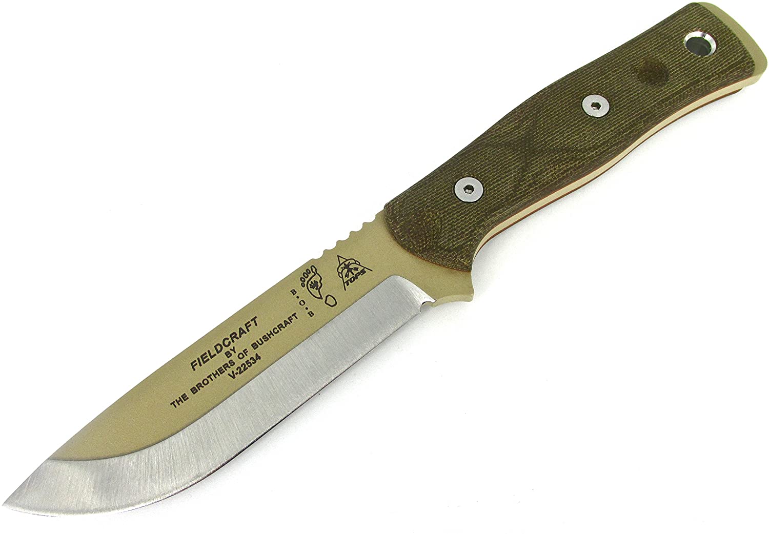 Tops Brothers of Bushcraft Survival Knife