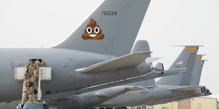 The Air Force’s troubled KC-46 aircraft has a toilet that leaks shit everywhere