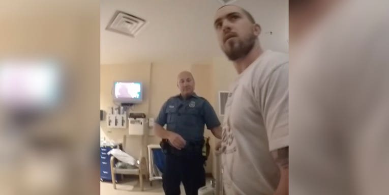 Video shows unarmed Marine veteran tased by police in his daughter’s hospital room