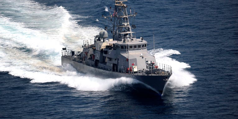 US Navy fires warning shots at Iranian boats harassing sailors in the Persian Gulf