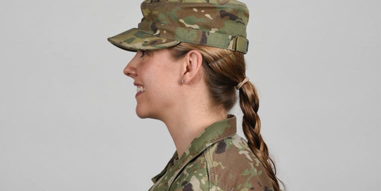 The Army will now allow women to wear ponytails in all uniforms