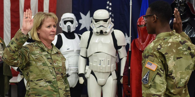 The Space Force is unsure of who the good guys are in ‘Star Wars’
