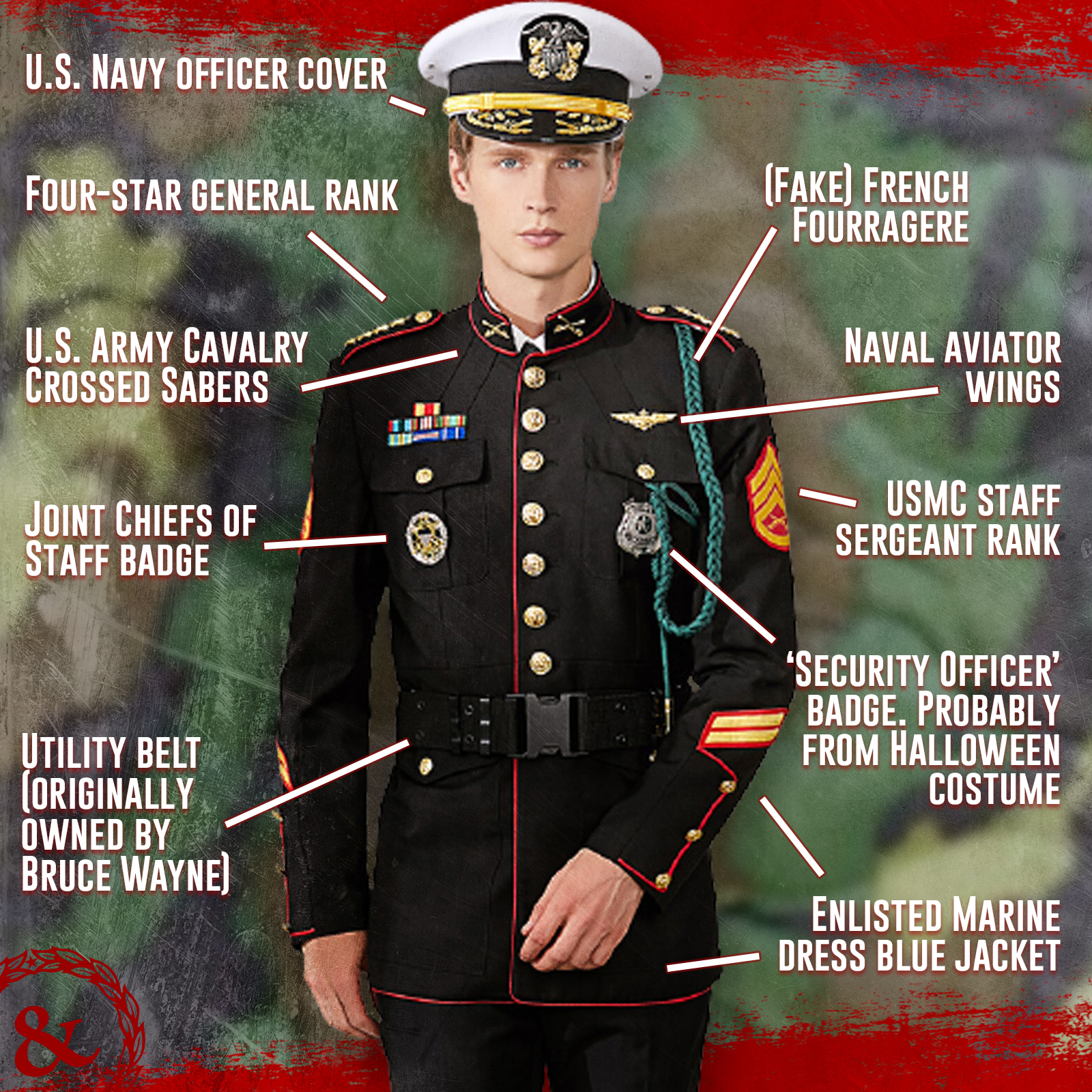This US military officer uniform is for sale Here s everything wrong