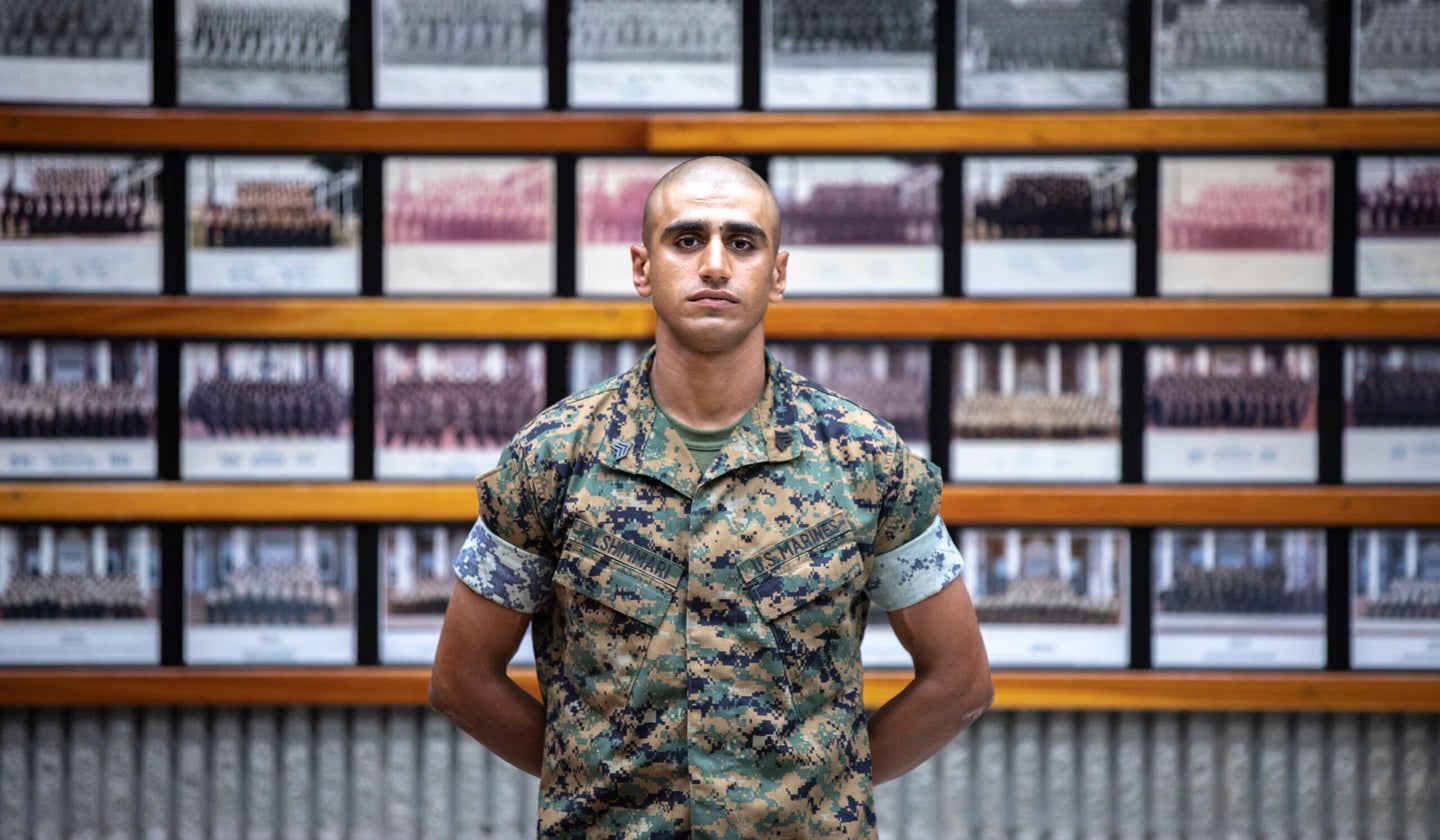 Marine Corps Drill Instructor from Baghdad