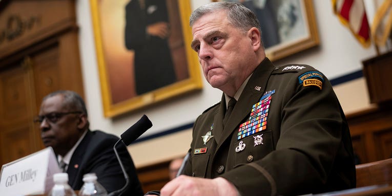 The Chairman of the Joint Chiefs is tired of ignorant bullsh*t from people who don’t like to read
