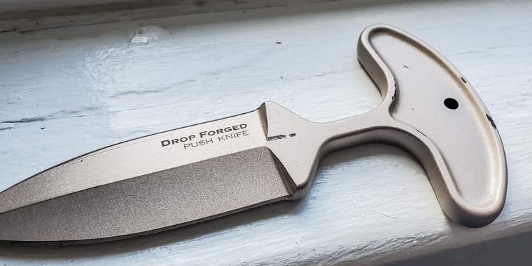 Review: the Cold Steel 36ME Drop Forged Push Knife wants you to know about death
