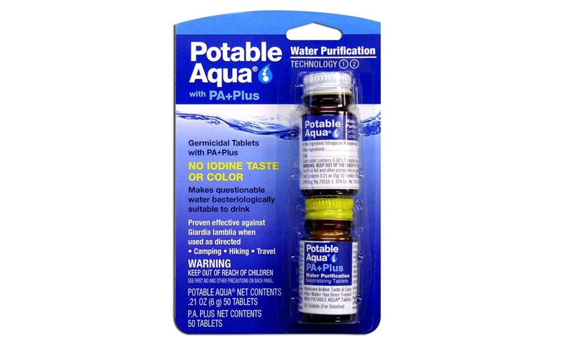 Potable Aqua Water Purification Tablets with Pa Plus