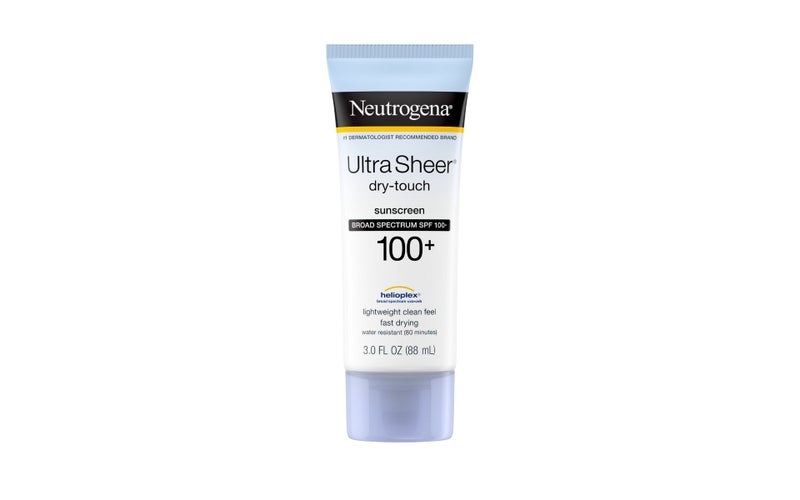 Neutrogena Ultra Sheer Dry-Touch SPF 100 Sunscreen, 3 oz