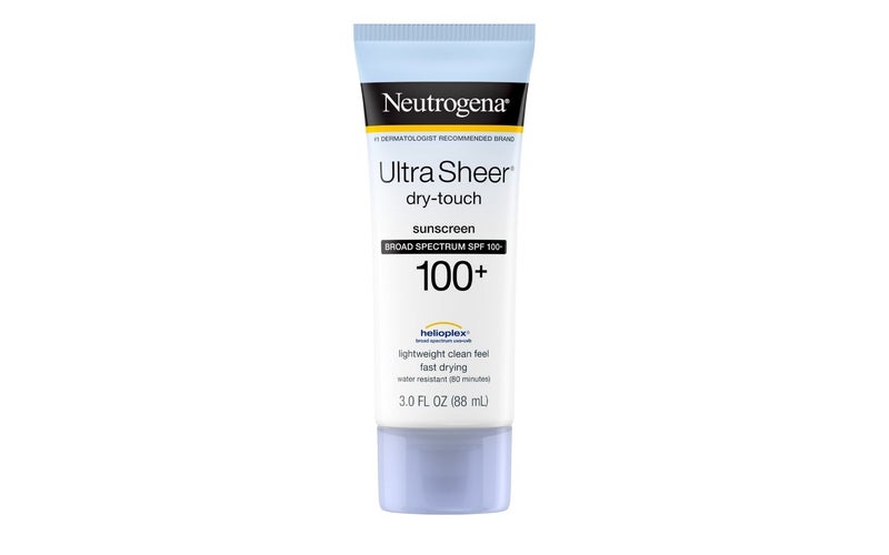 Neutrogena Ultra Sheer Dry-Touch SPF 100 Sunscreen, 3 oz