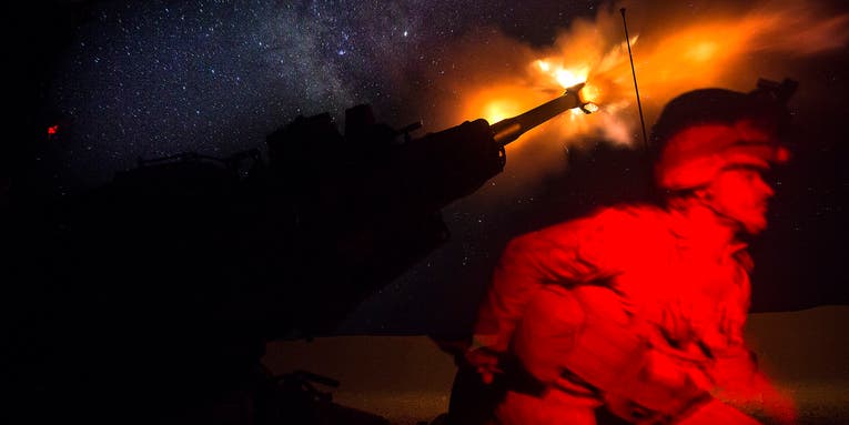 US troops return artillery fire after base in Syria hit by ‘multiple rockets’