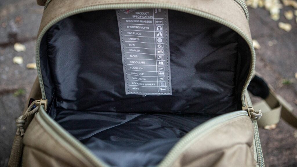 The GPS Tactical Range Backpack