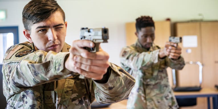 The Air Force wants to make its first new pistol in 35 years even smaller than it already is