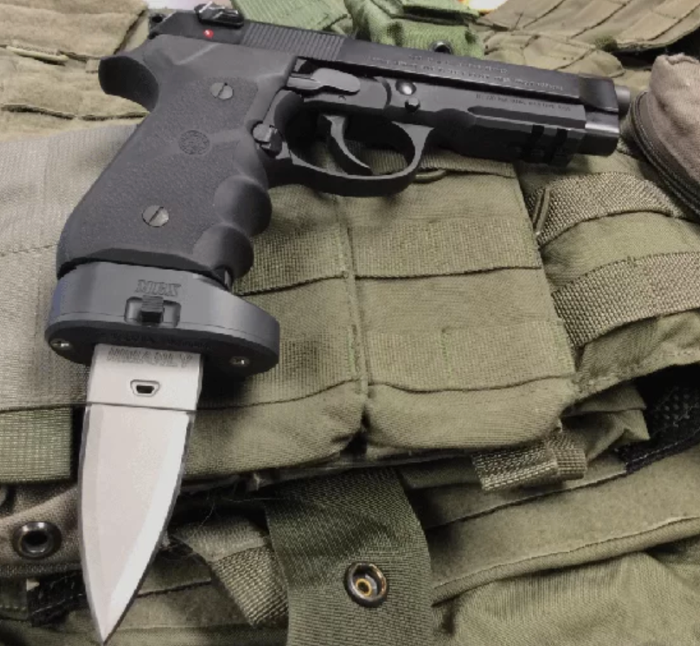 Ontario Knife Company’s retractable bayonet is the most ridiculous rifle accessory we’ve ever seen