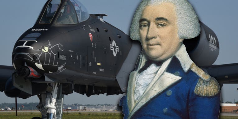 Meet the ‘Mad’ Revolutionary War general who inspired this badass A-10 paint job