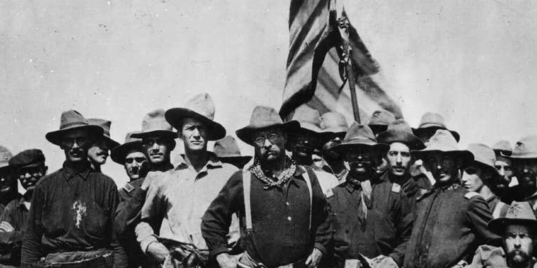 Teddy Roosevelt and the formation of the famous Rough Riders