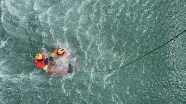 What it’s like to rescue someone at sea from a Coast Guard helicopter