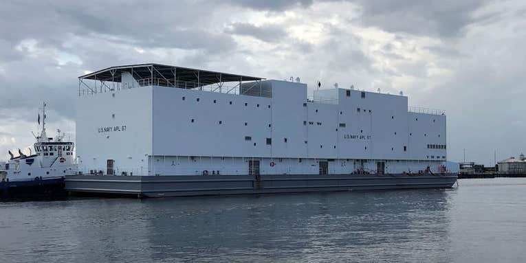 The Navy has a floating barracks that is somehow worse than living on an actual ship