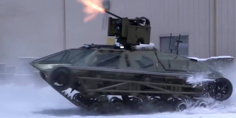 The Army is testing a robot mini-tank straight out of ‘Fast and the Furious’