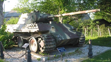 German Panther tank
