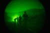 U.S. Navy SEALs conduct a nighttime patrol during an infiltration and exfiltration exercise in Crete, Greece during ORION 21, June 3, 2021. ORION 21 is a Greek exercise designed to test international collaborations, the role of Special Operations Forces in the Balkan and Mediterranean regions, and the enhancement of Greek operational capabilities in multiple domains. (U.S. Army photo by Spc. Therese Prats)