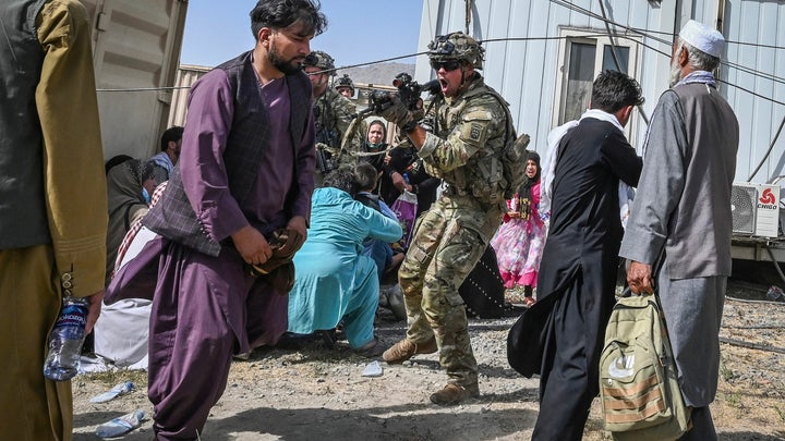 Crowds, chaos, and Taliban fighters everywhere: What US troops are seeing on the ground in Afghanistan