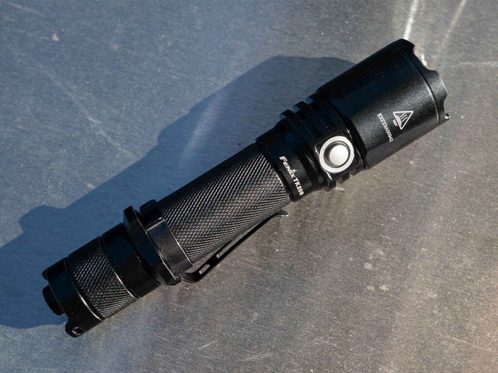 Review: the Fenix TK20R tactical flashlight is a high-value target