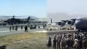 The chaos at Kabul’s airport from the point of view of an American soldier