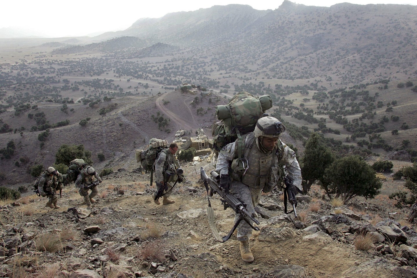 U.S. Forces Hunt Taliban Near Pakistan Border