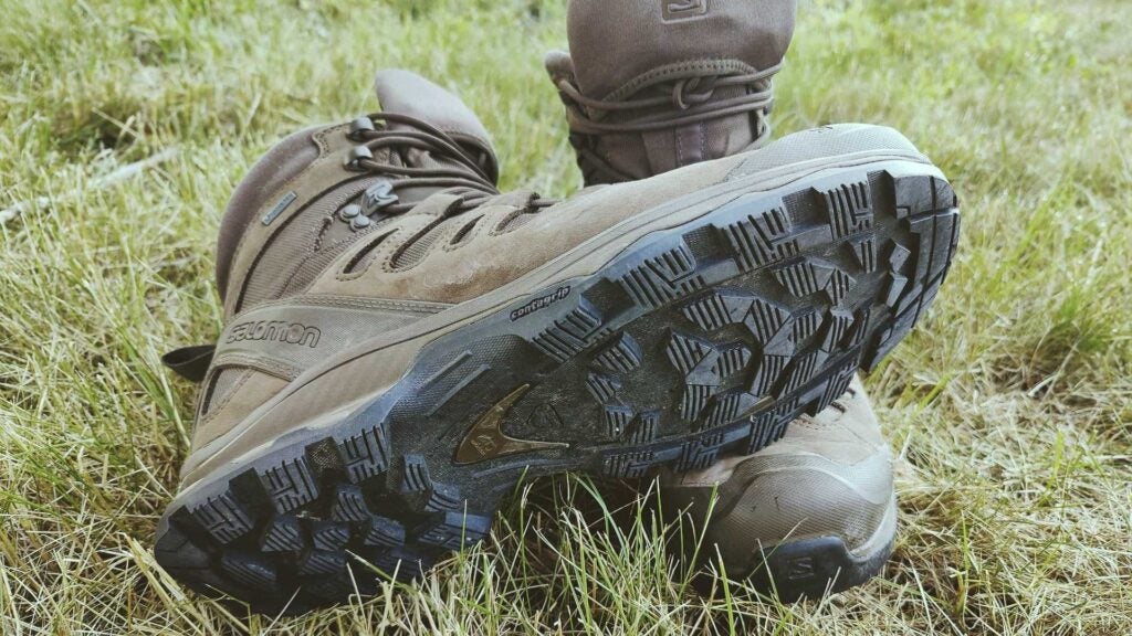 In the name Theirs Stare Salomon Quest 4D GTX Forces Tactical Shoes (Review) 2021 - Task & Purpose
