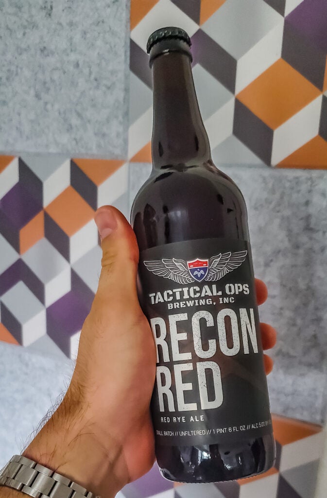 Review: Tactical Ops Brewing’s Recon Red is a competent red ale, but is that all?