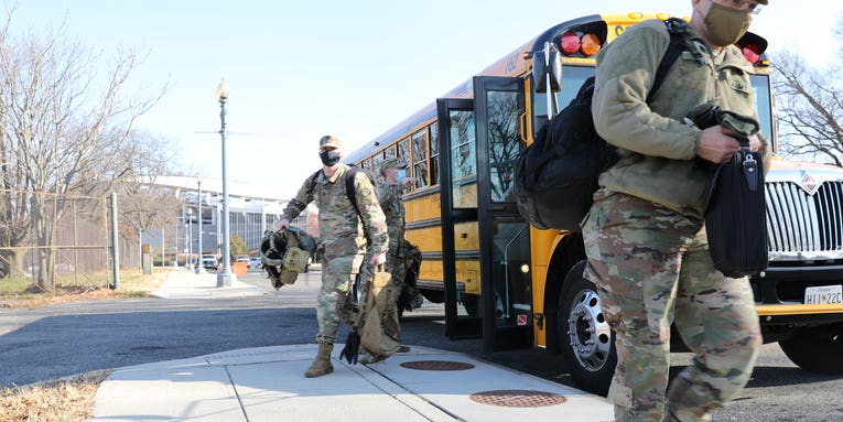 ‘School bus driver’ is the latest job for National Guard troops