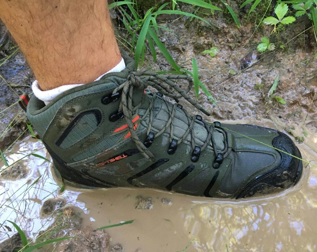 NORTIV 8 Men's Waterproof Hiking Boots Mid Ankle Hiker Mountaineering Trekking Boots 