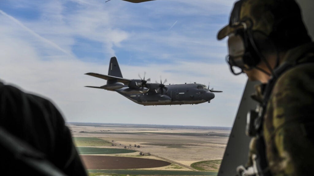 The Air Force wants to turn the C-130 into a floating commando wagon