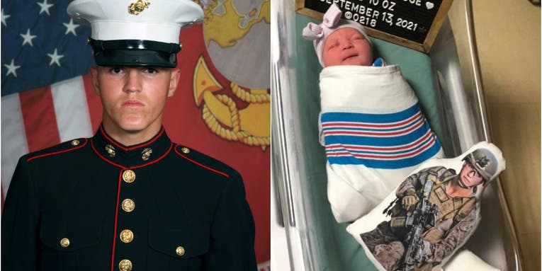 ‘You blessed us with light and love’ — America welcomes baby girl of Marine killed in Kabul