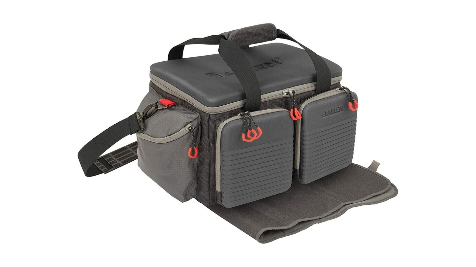 X-LARGE Gun RANGE BAG Black Camo Pistol Ammo Storage Case Luggage 30" Sports NEW 