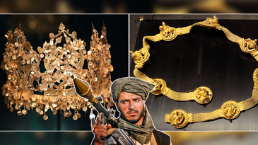 A massive 2,000 year old treasure trove is missing in Afghanistan and the Taliban is hunting it down