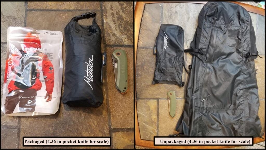Unboxing the Matador Freerain24 waterproof packable backpack