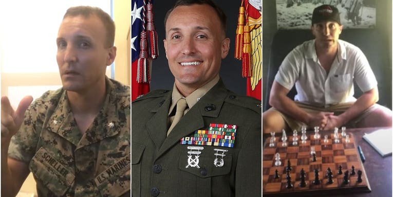 What we know about Lt. Col. Stuart Scheller, the Marine officer in the brig after publicly criticizing his commanders