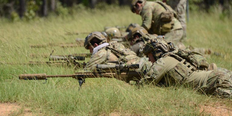 The Army has quietly started fielding its newest sniper rifle to these lucky soldiers