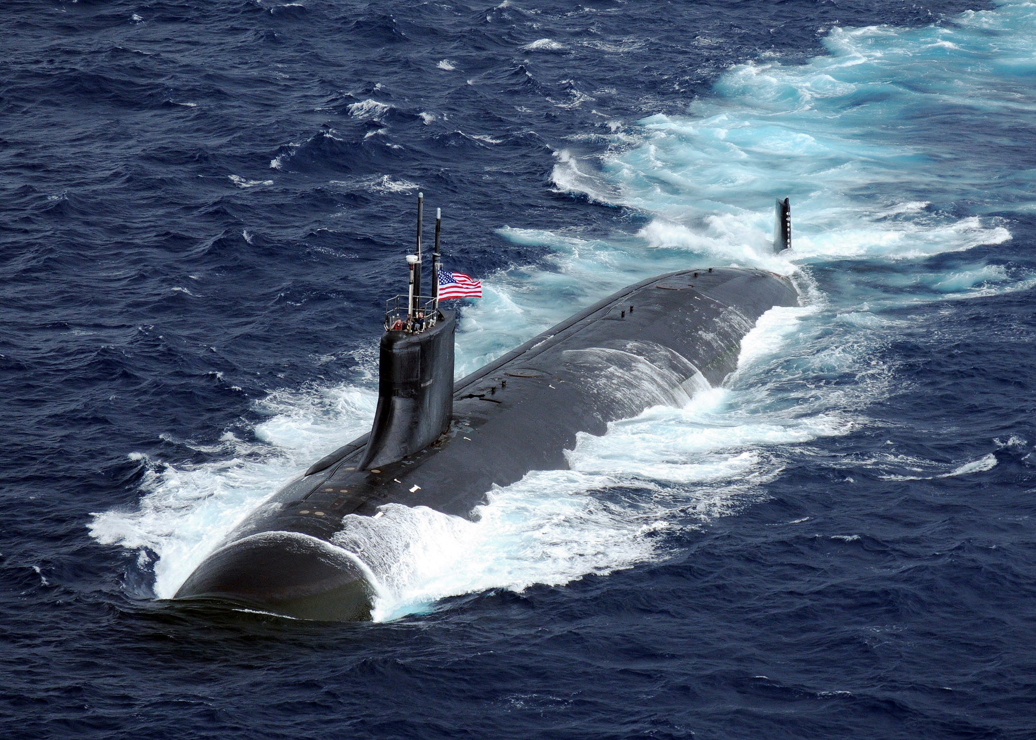 Navy submarine USS Connecticut strikes underwater &#39;object&#39; in Pacific