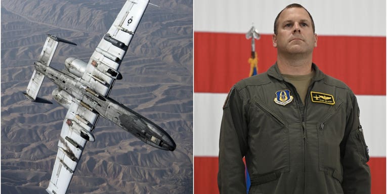 A-10 pilot gets Distinguished Flying Cross for Rip-It-fueled gun-run in Afghanistan