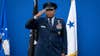Lt. Gen. Richard Clark takes over as Superintendent of the Air Force Academy during a Sept. 23, 2020 ceremony at Falcon Stadium. (U.S. Air Force photo/Joshua Armstrong)